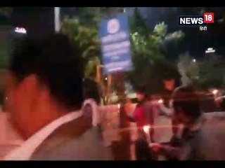 VIDEO: पुलवामा के शहीदों के लिए कैंडल मार्च, पाकिस्तान पर कार्रवाई की मांग