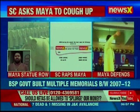 Mayawati Statue Row: BSP Chief Mayawati to deposit Rs 2600 cr public money