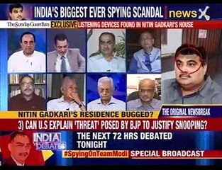 India Debates: Top minister’s house ‘bugged’