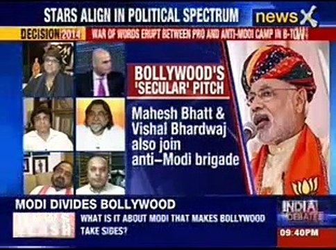 India Debates: What is it about Modi that makes Bollywood take sides