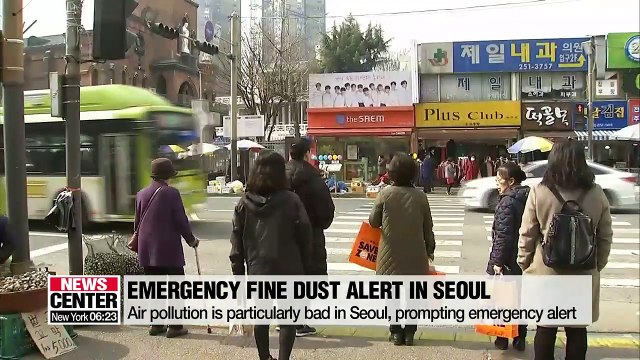 S. Korea takes emergency measures to reduce fine dust pollution