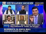 NewsX Debate: Is Narendra Modi's silence on Muzaffarnagar Riots planned
