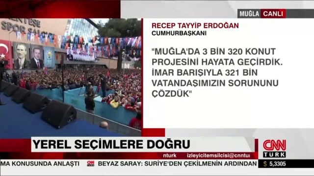 Erdoğan: Baktık Muğla susuzluktan kavrulmaya gidiyor DSİ’yi devreye soktuk