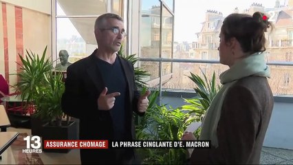 Assurance chômage : la phrase cinglante d'Emmanuel Macron