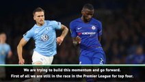 Rudiger, Kante and Ampadu react after Chelsea beat Malmo