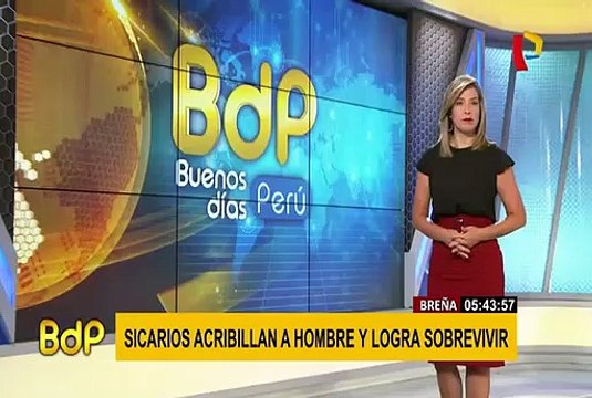 Breña: presuntos sicarios acribillan a hombre en presunto ajuste de cuentas