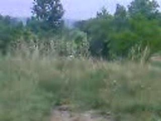 Moi sur mon terrain de supercross qui et pas encore fini