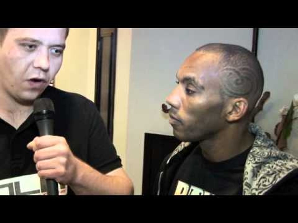 Junior Witter Interview for iFILM LONDON / PRIZEFIGHTER WELTERWEIGHTS II