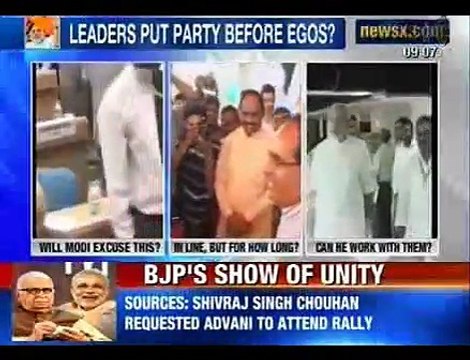 Shivraj Singh Chouhan requested Advani to attend rally