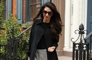 Amal Clooney costeó el jet privado en que Meghan Markle voló de Nueva York a Londres