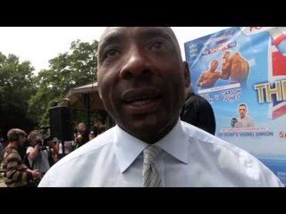 JOHNNY NELSON TALKS DAVID HAYE v TYSON FURY @ THE HOMECOMING WEIGH IN