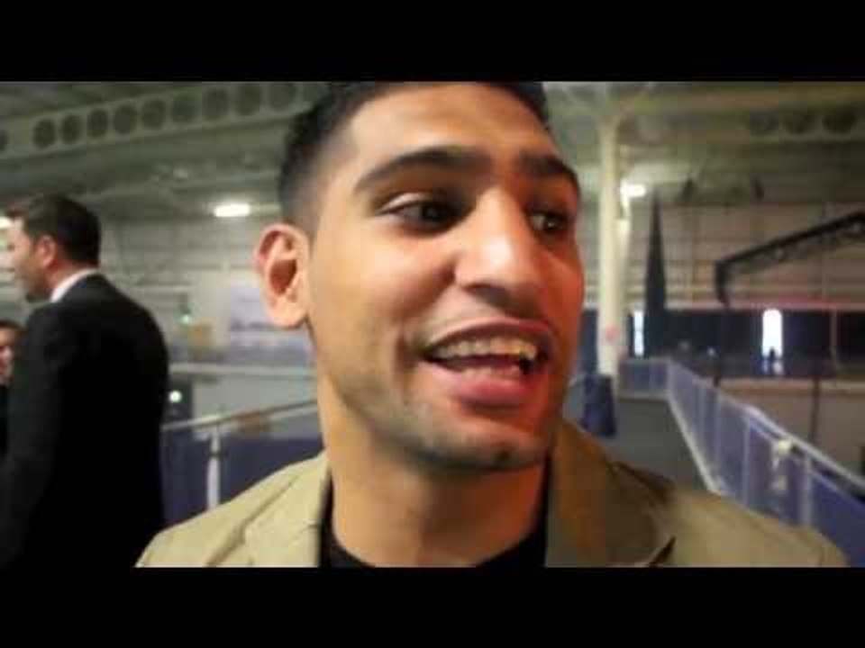 AMIR KHAN TALKS ALEXANDER, MATTHYSSE, BROOK, MAYWEATHER, BRONER & BOLTON SHOW 'ROCK & CROLL'