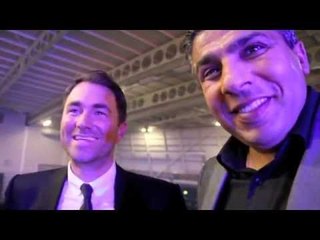 EDDIE HEARN & ASIF VALI TALK AMIR KHAN & KELL BROOK / @ BOLTON ARENA - ROCK & CROLL