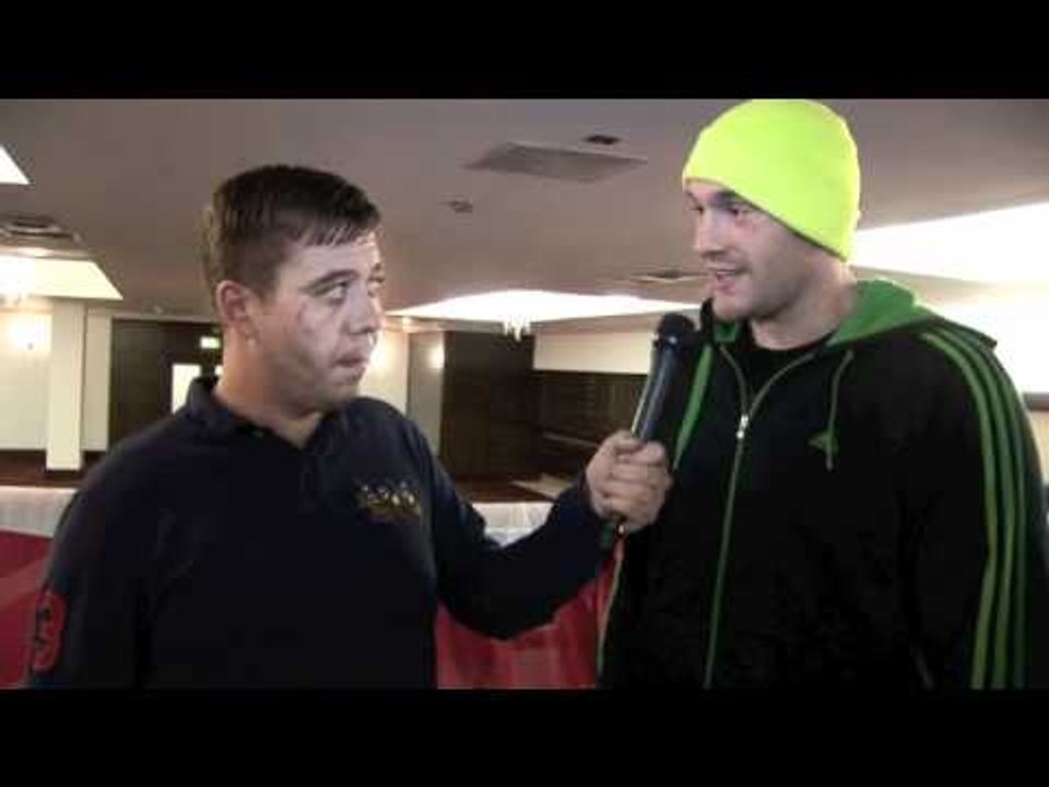 TYSON FURY ON CHISORA, HAYE & CONFERENCE CALLS / THE BIG BRAWL MEDIA DAY /  iFILM LONDON.