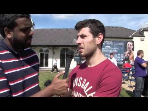 Darren Barker Interview for iFILM LONDON / BARKER v MARTINEZ / MATCHROOM PRESS DAY