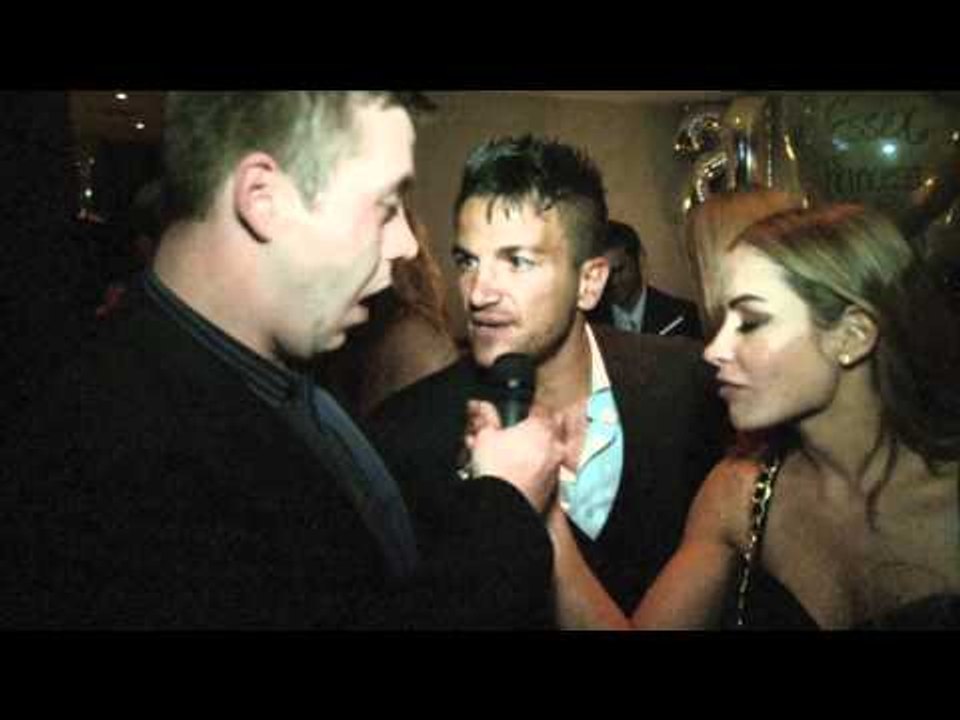 Peter Andre (with Elen Rivas) Interview for iFILM LONDON / AMY CHILDS 21ST.