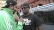 DERECK CHISORA BREAKS HIS SILENCE TO iFILM LONDON / FURY v CHISORA / THE BIG BRAWL - WEIGH-IN.