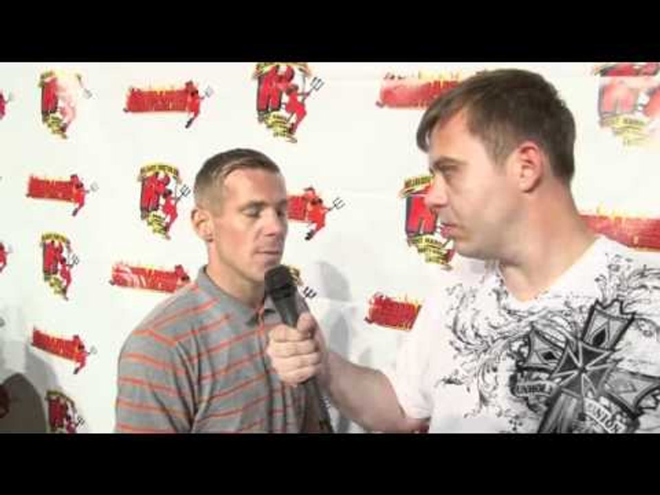 Chas Symonds Interview for iFILM LONDON / SYMONDS v TAIT / HELLRAISER PROMOTIONS