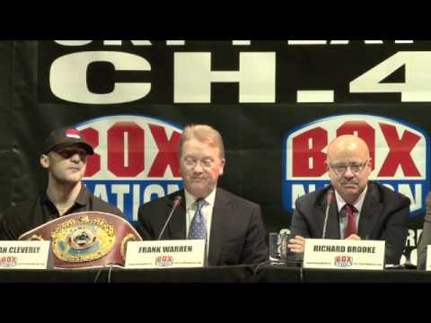 UNCUT! BoxNation Press Conference Part 2 - for iFILM LONDON / FRANK WARREN PROMOTIONS