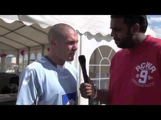 Jamie Moore Interview for iFILM LONDON / INDEE ROSE TRUST FOOTBALL EVENT 2011.