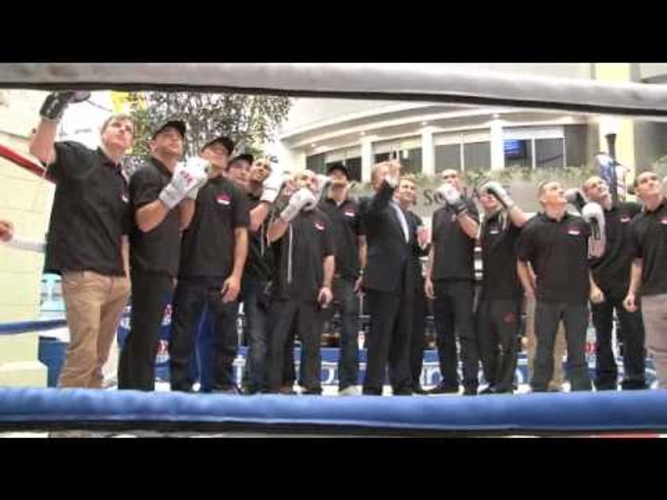 Frank Warren & Francis Warren Interview for iFILM LONDON / BOXNATION PRESSER