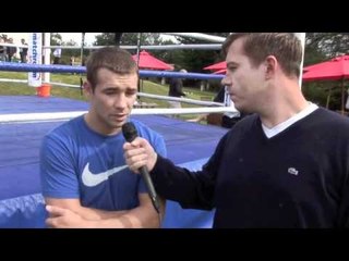 Lee Purdy Interview for iFILM LONDON / MATCHROOM PRESS DAY