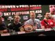 RICKY BURNS / GEORGE GROVES v PAUL SMITH PRESS CONFERENCE (PART 1) / iFILM LONDON