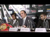 AMIR KHAN v  LAMONT PETERSON PRESS CONFERENCE (PART 2 OF 3) FOR iFILM LONDON.