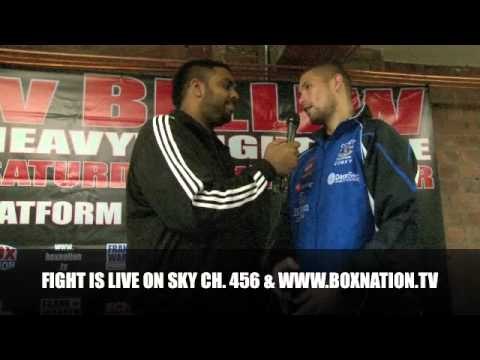 TONY BELLEW - FINAL PRESS CONFERENCE INTERVIEW / CLEVERLY v BELLEW / iFILM LONDON