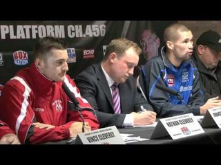 UNCUT! FINAL NATHAN CLEVERLY v TONY BELLEW PRESS CONFERENCE PART 1 / iFILM LONDON