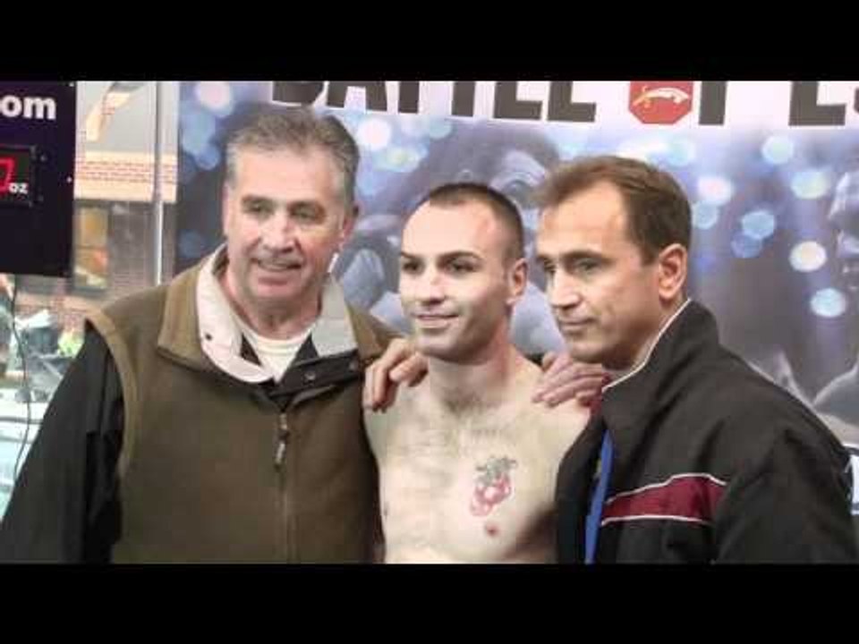 Colin Lynes Interview for iFILM LONDON / PURDY v LYNES WEIGH-IN