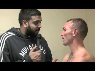 POST-FIGHT INTERVIEW WITH COLIN LYNES FOR iFILM LONDON / PURDY v LYNES