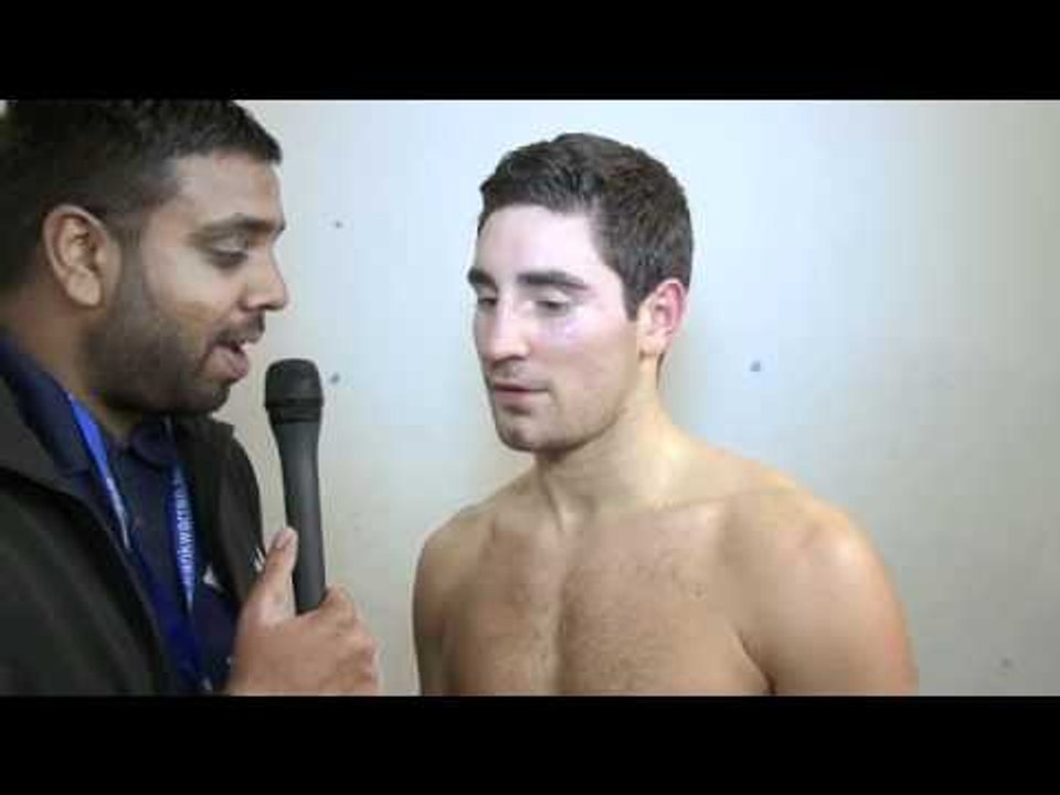 Frank Buglioni Post-Fight Interview for iFILM LONDON / BUGLIONI v MORBY