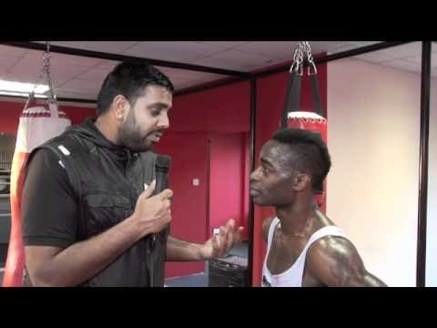 JEROME 'WIPEOUT' WILSON INTERVIEW FOR iFILM LONDON / COLDWELL BOXING PROMOTIONS
