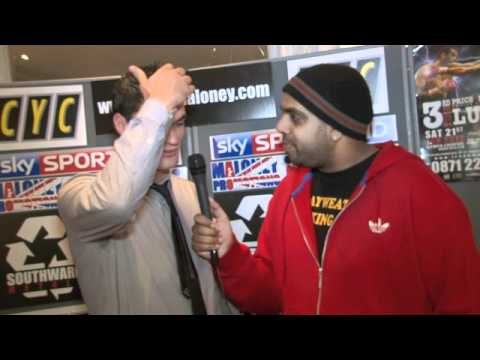 DANNY PRICE INTERVIEW FOR iFILM LONDON / WITH FRANK MALONEY PROMOTIONS