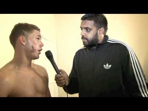 BILLY JOE SAUNDERS POST-FIGHT INTERVIEW FOR iFILM LONDON / SAUNDERS v TOLAN