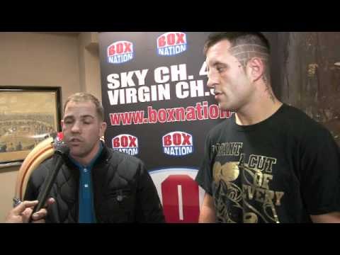 Shane McPhilbin & Carl Greaves Interview for iFILM LONDON / WILLIAMS v McPHILBIN WEIGH IN