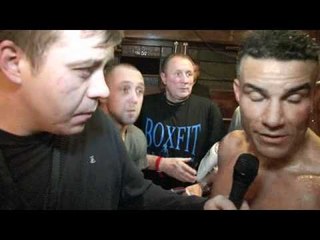 ROBIN REID POST-FIGHT INTERVIEW FOR iFILM LONDON / REID v CADMAN