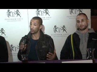 STEPHEN SMITH v BEN JONES PRESS CONFERENCE FOR iFILM LONDON.