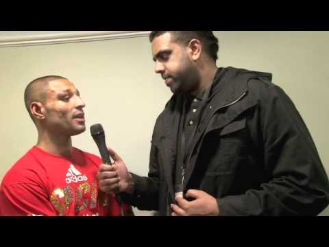 'I WANT AMIR KHAN' - KELL BROOK POST-FIGHT INTERVIEW FOR iFILM LONDON / BROOK v HATTON