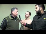 KEVIN MITCHELL & JIMMY TIBBS POST-FIGHT INTERVIEW FOR iFILM LONDON / MITCHELL v LORA