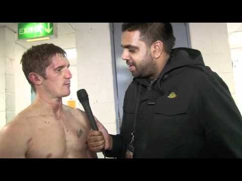 KERRY HOPE POST-FIGHT INTERVIEW FOR iFILM LONDON / HOPE v PROKSA