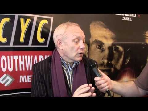 FRANK MALONEY INTERVIEW FOR iFILM LONDON / PRICE v SEXTON PRESS CONFERENCE