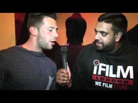 CHARLIE KING (TOWIE) INTERVIEW FOR iFILM LONDON / SAMARITANS FUNDRAISER @ SUGAR HUT