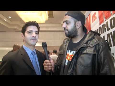DAVID ITSKOWITCH (GOLDEN BOY PROMOTIONS) TALKS KHAN v PETERSON REMATCH / iFILM LONDON