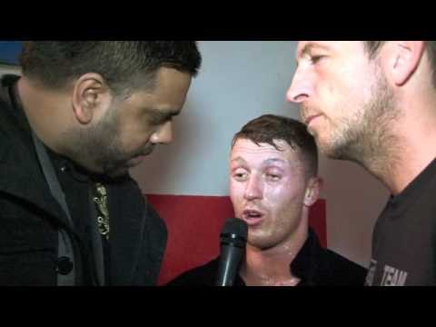 SCOTT CARDLE & JOE GALLAGHER INTERVIEW FOR iFILM LONDON / CARDLE v RAZAK