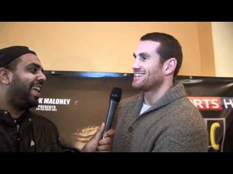 DAVID PRICE TALKS SAM SEXTON & LIVERPOOL FC FOR iFILM LONDON / PRICE v SEXTON PRESS CONFERENCE