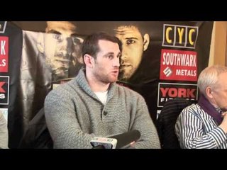 DAVID PRICE v SAM SEXTON LONDON PRESS CONFERENCE / FOR iFILM LONDON