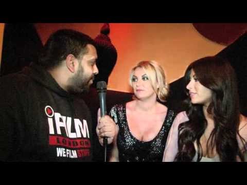 BILLI MUCKLOW & CARA KILBEY INTERVIEW FOR iFILM LONDON / SAMARITANS FUNDRAISER @ SUGAR HUT