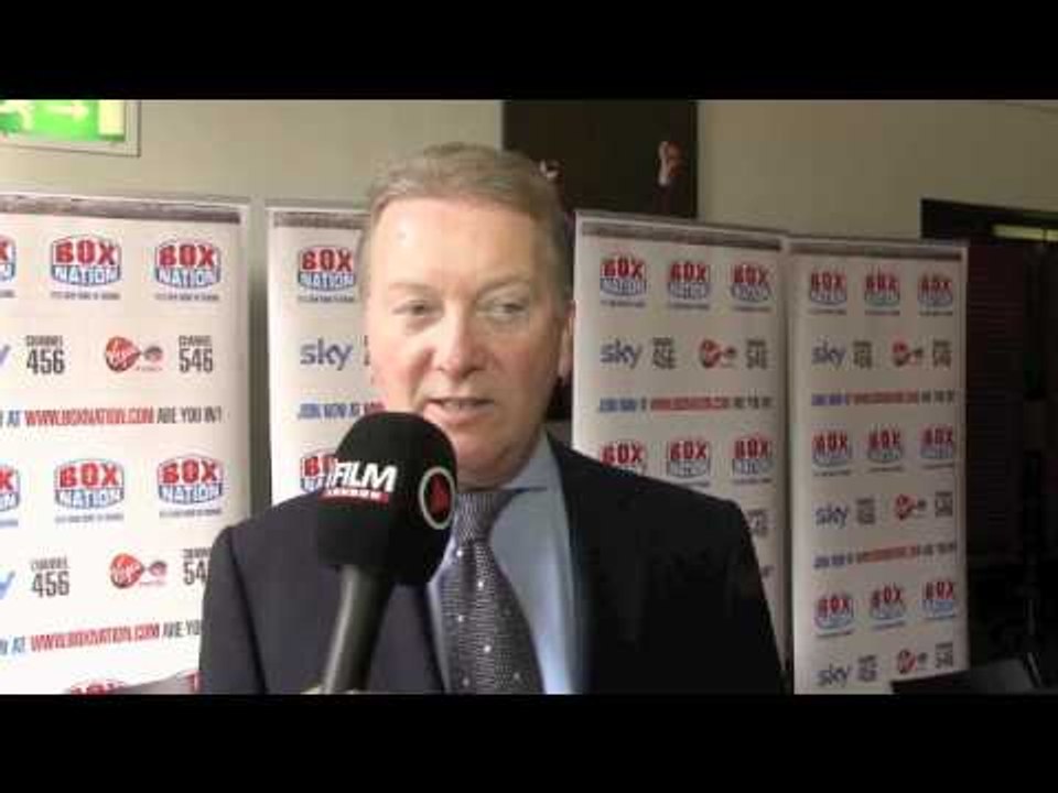 FRANK WARREN TALKS TO iFILM LONDON / BILLY JOE SAUNDERS v TONY HILL